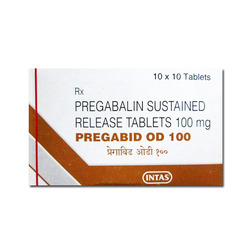 Pregabalin Sustained Release Tablets 100mg